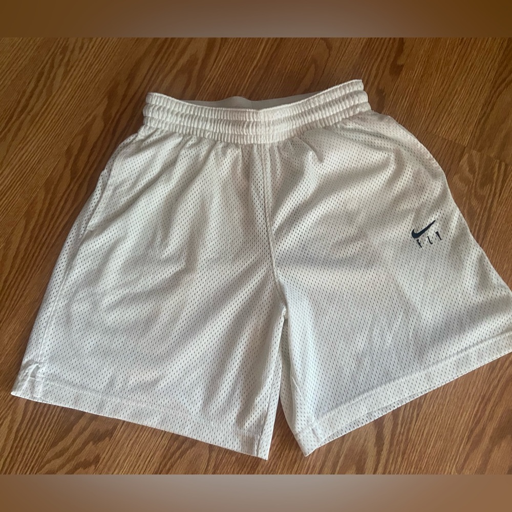 Nike Fly White Dri-Fit Basketball Shorts Sz Sm